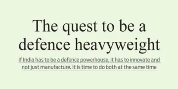 The quest to be a defence heavyweight