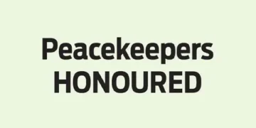 Peacekeepers HONOURED