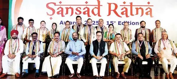 17 MPs get Sansad Ratna Awards