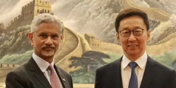 Jaishankar meets Chinese Vice President Han