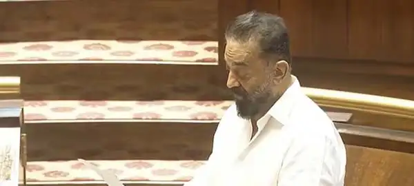 Kamal Haasan makes Parliament debut