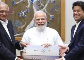 PM Modi applauds TVS Motor Company