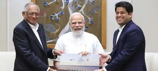 PM Modi applauds TVS Motor Company