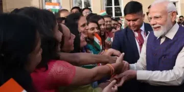 PM Modi arrives in UK for historic visit