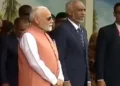 PM Modi lands in Male