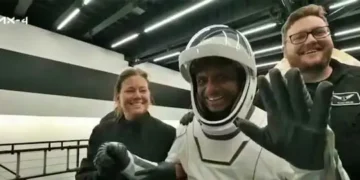 Shubhanshu Shukla returns from space