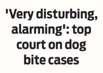 top court on dog bite cases