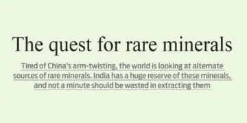 The quest for rare minerals