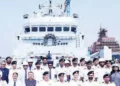 Delivery of the first anti-submarine warfare ship ‘Arnala’ to the Indian Navy