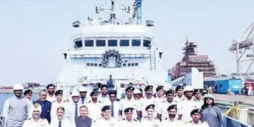 Delivery of the first anti-submarine warfare ship ‘Arnala’ to the Indian Navy