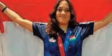 Won silver in World Police Games, celebration in Ghaziabad