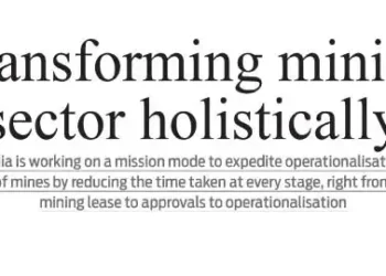 Transforming mining sector holistically
