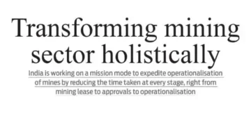 Transforming mining sector holistically