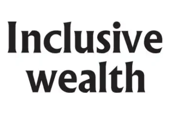 Inclusive wealth