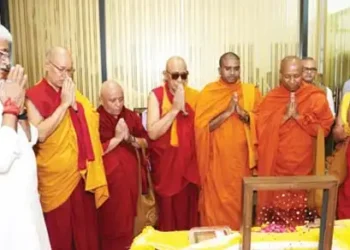 Buddhist relics return after 127 Years