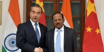 Doval meets Chinese Foreign Minister Wang