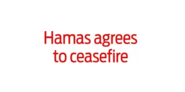 Hamas agrees to ceasefire