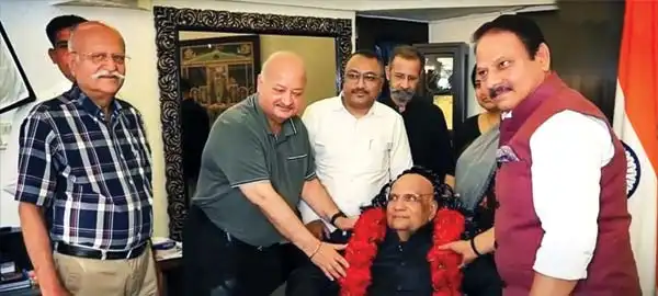When the Lord visited Blitz India office