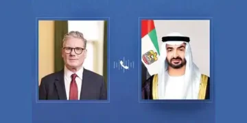 UAE President and Starmer discuss bilateral ties