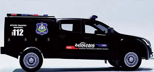 Gujarat police gets muscle vehicle 'Protector'