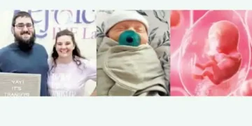 A healthy baby was born from an embryo frozen 30 years ago