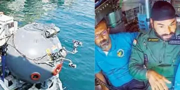 For the first time, Indian sailors reached a depth of 5000 meters in the sea