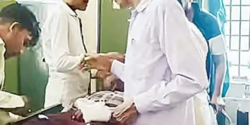 To save the life of a young man, the train ran in reverse mode for 3 km