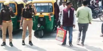 For the first time, women police personnel will manage the traffic