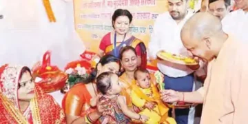 CM Yogi gave the gift of two Kalyan Mandapams simultaneously