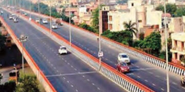 11-meter wide service lanes will be built on the elevated flyover.