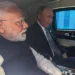 PM Modi, Putin travel in same car