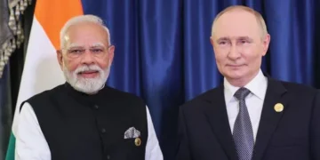 PM Modi to Putin