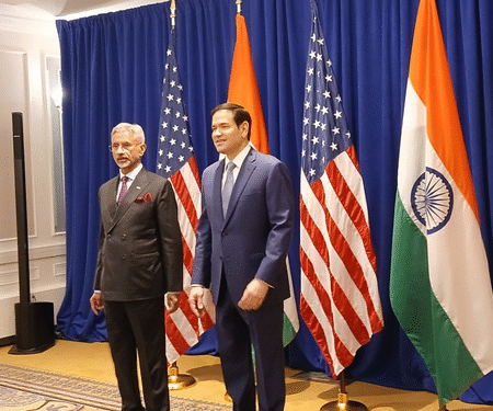 India US diplomatic relations | S Jaishankar Marco Rubio | India US bilateral talks | Quad group cooperation