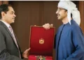 UAE honour for Indian Ambassador