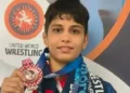 Wrestler Antim clinches bronze in World Championship