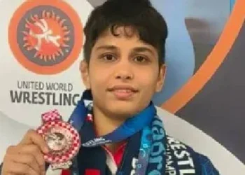 Wrestler Antim clinches bronze in World Championship