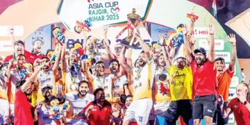 India won the Asia Cup Hockey title for the fourth time by defeating Korea