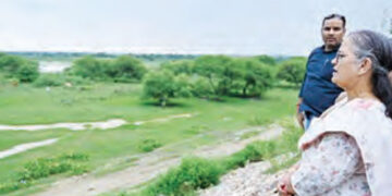 Namo Van will be built on 13.41 acres on the banks of Gomti River, where 1.31 lakh saplings will be planted.