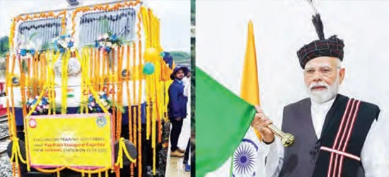 Now Aizawl on India's railway map: PM Modi
