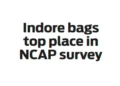 Indore bags top place in NCAP survey