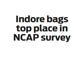 Indore bags top place in NCAP survey