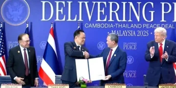 Cambodia, Thailand sign historic peace deal in Trump's presence