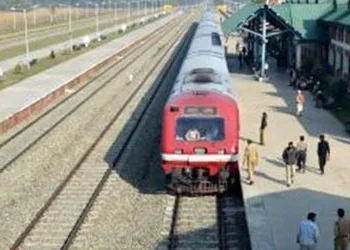 First automobile freight train arrives in Kashmir