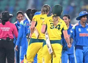 Healy, Sutherland help Australia beat India in World Cup