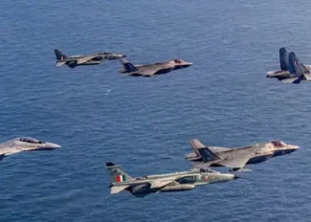 Indian Air Force, Royal Navy conduct joint exercise over Indian Ocean