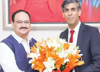 Nadda, Sunak discuss deepening ties