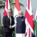 PM Modi, UK PM Starmer meet in Mumbai