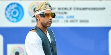 Sandhu wins trap bronze at World Championship