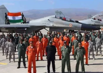 Spanish Air Force chief interacts with IAF contingent