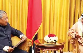 Vijayan meets Bahrain Deputy PM